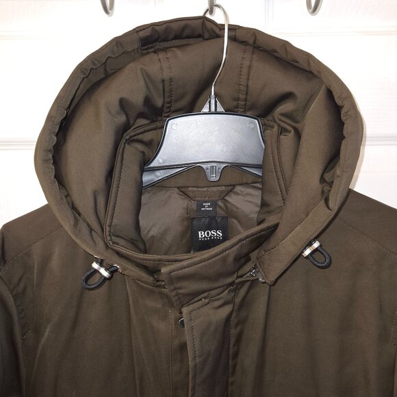 HUGO BOSS Hooded Down Water-Repellent Jacket - Picture 2 of 16